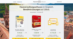 Desktop Screenshot of hausverwalter-software.org
